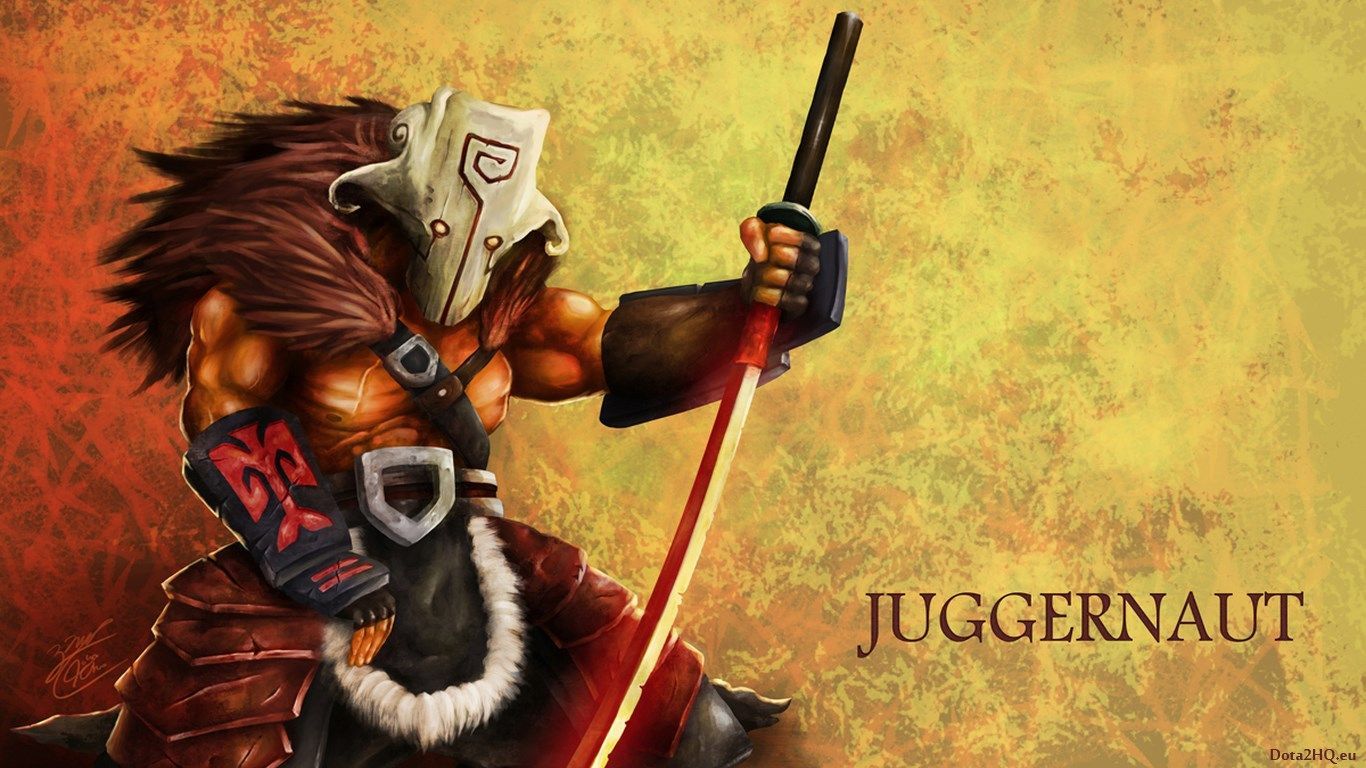 Juggernaut Dota 2 guerriero, 1366x768 HD, PC Desktop