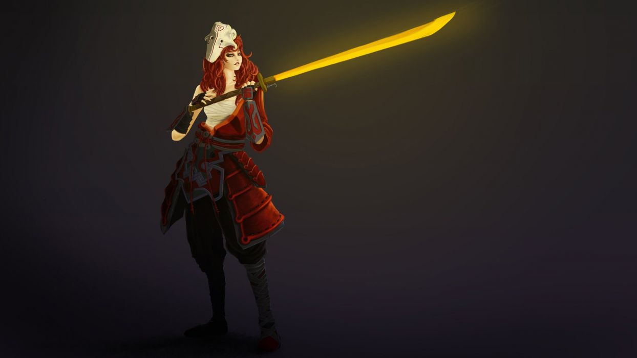 Juggernaut versione femminile Dota 2, 1244x700 HD, Desktop