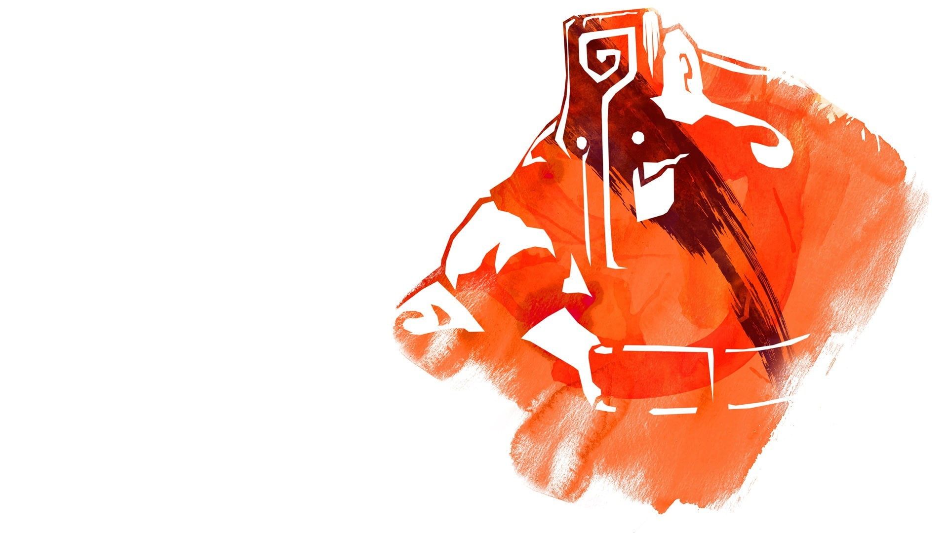 Juggernaut Dota 2 arancione, 1920x1080 Full HD, Desktop