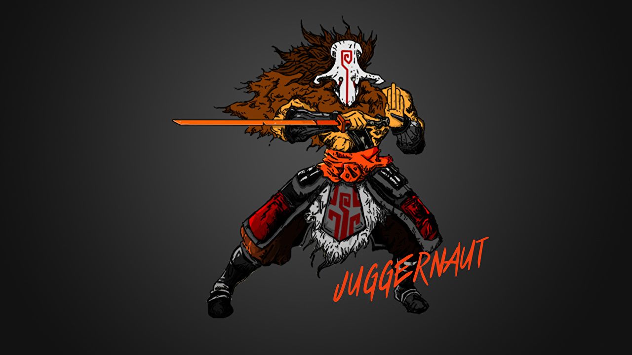 Juggernaut Dota 2 guerriero spada, 1280x720 720p, Laptop