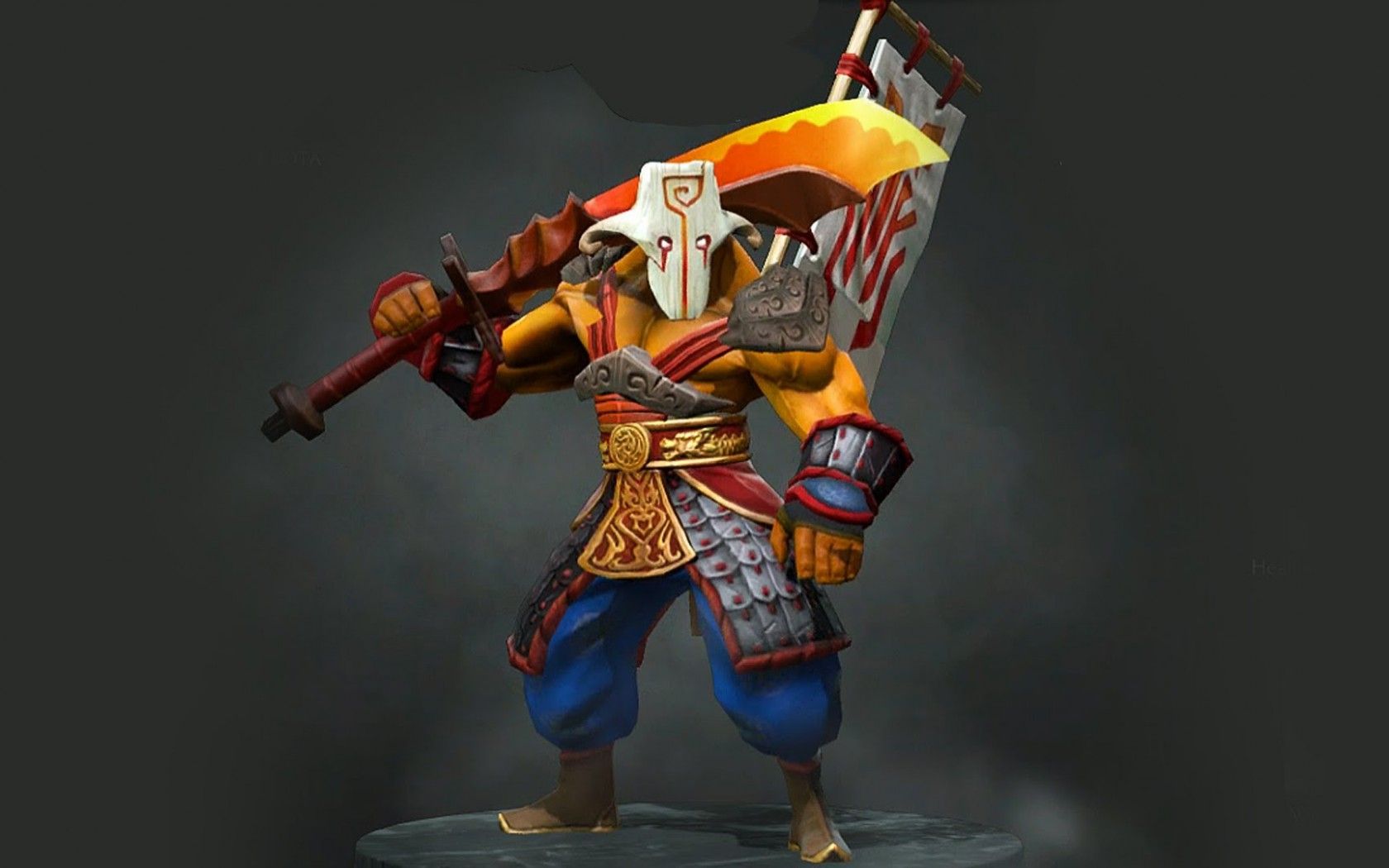 Juggernaut Dota 2 con katana, 1680x1050 900p, Desktop