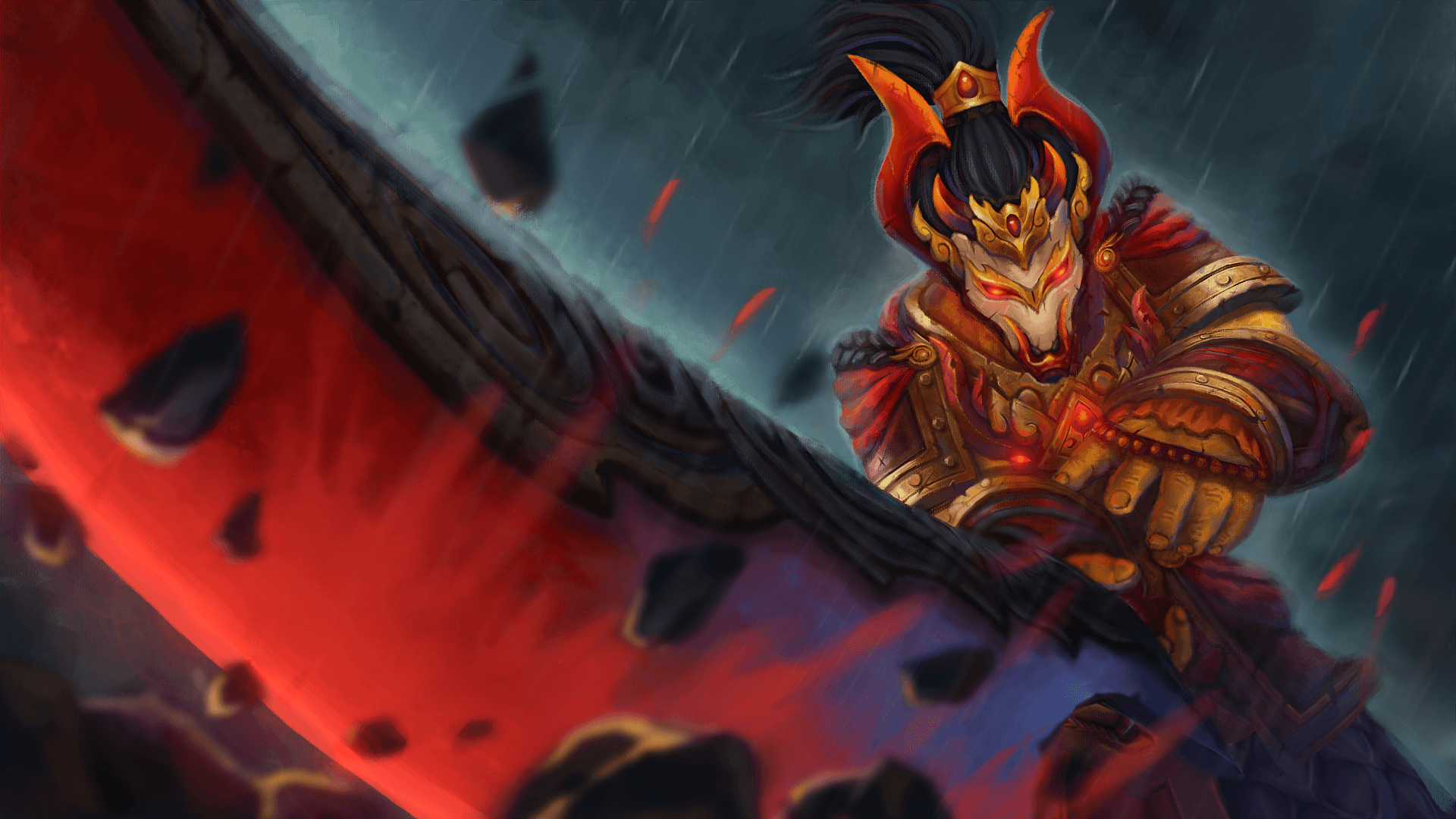 Juggernaut Dota 2 spada rossa, 1920x1080 Full HD, PC Desktop