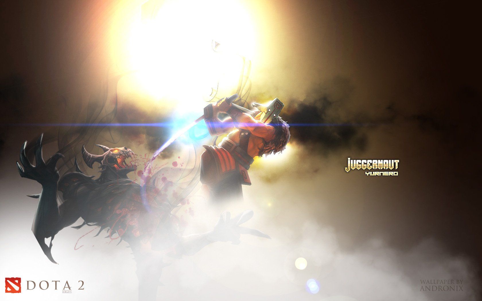 Juggernaut Dota 2 combattimento, 1680x1050 900p, PC