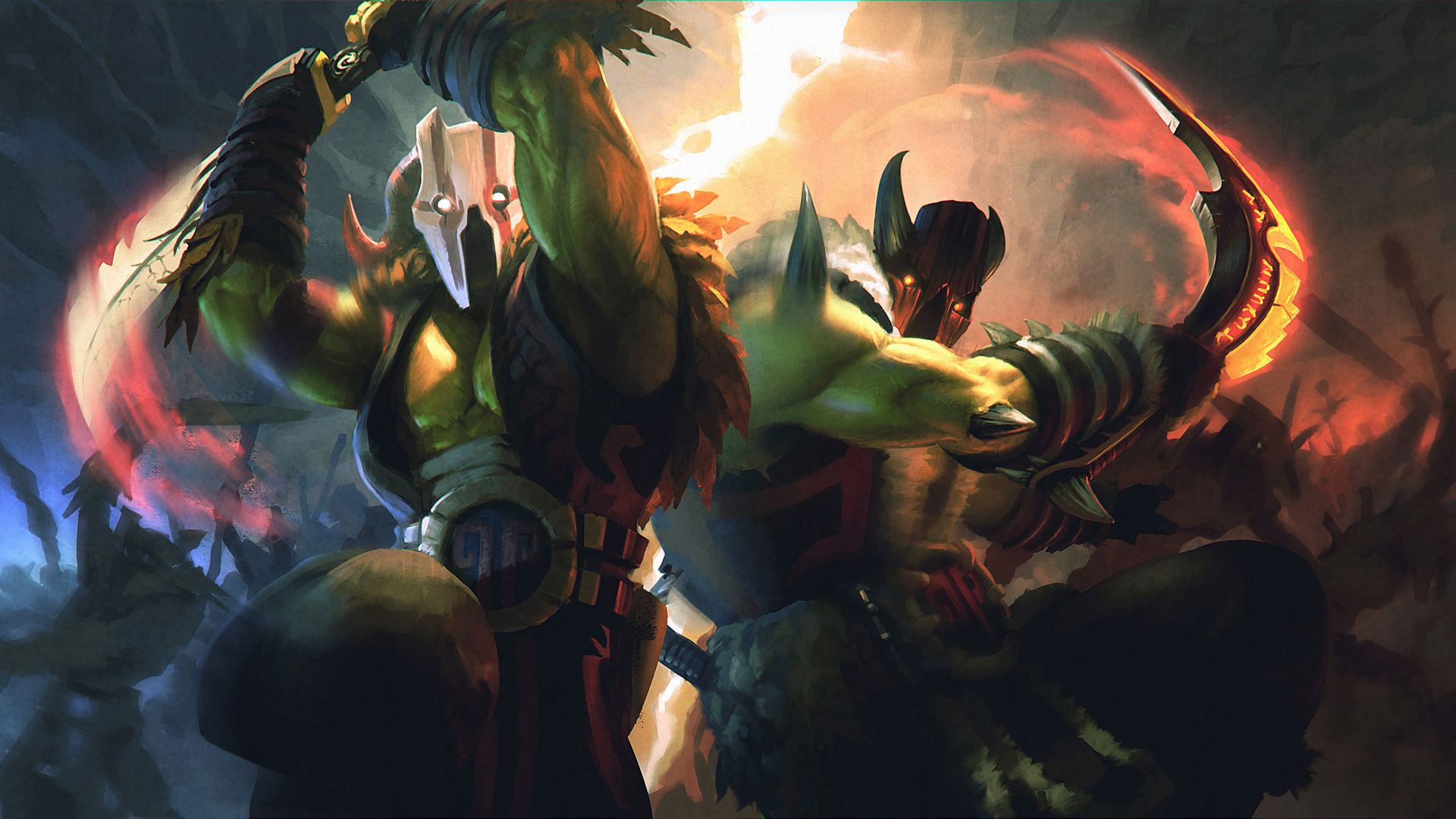 Juggernaut Dota 2 guerriero, 1920x1080 Full HD, PC