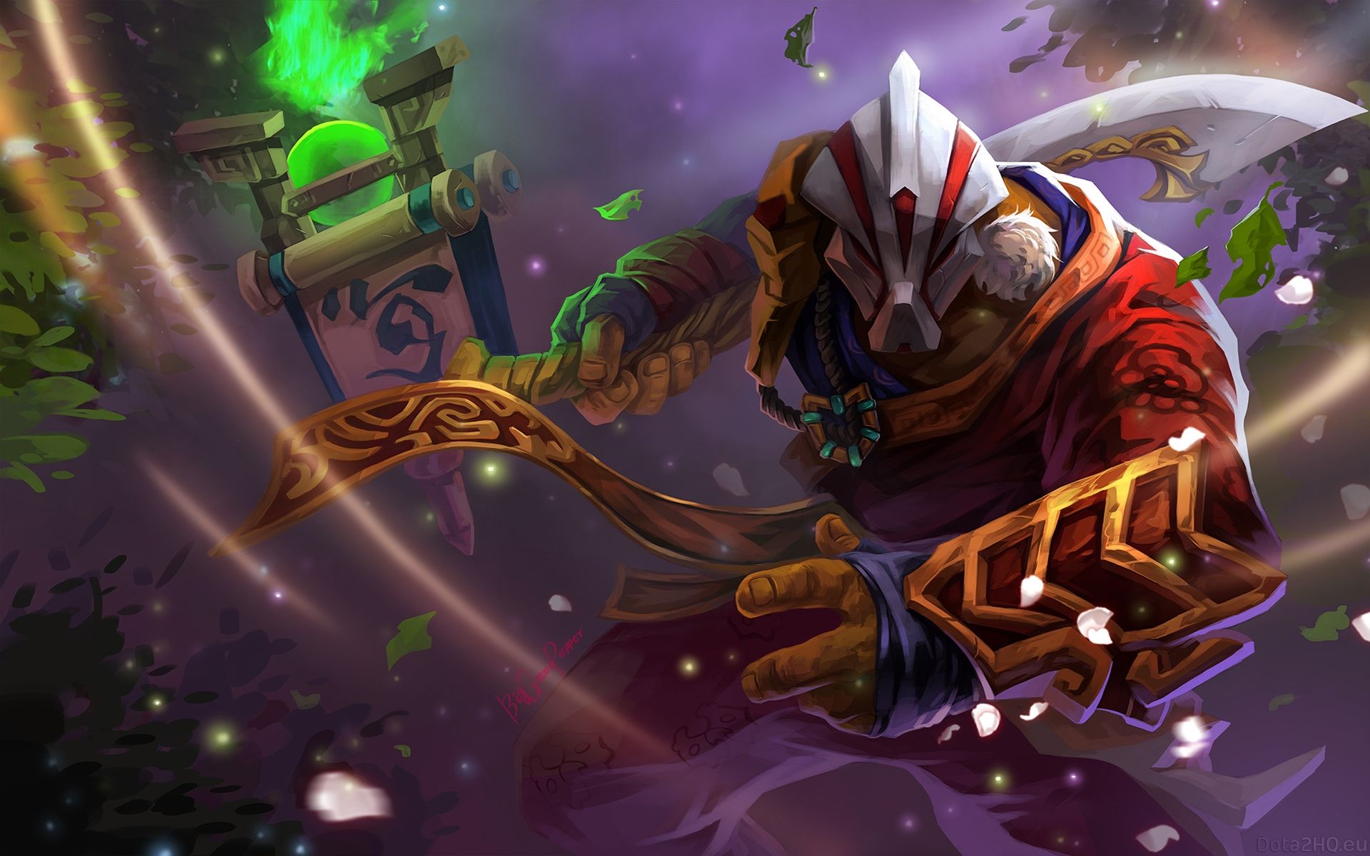 Juggernaut Dota 2 arcana, 1920x1200 Full HD+ WUXGA, Laptop
