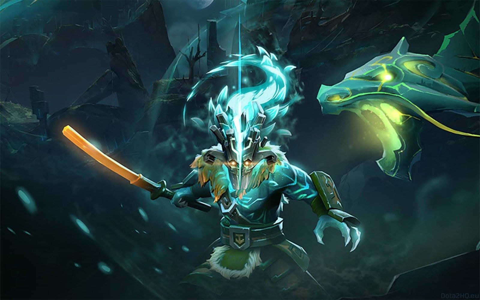 Juggernaut Dota 2 spada, 1600x1000 900p, PC