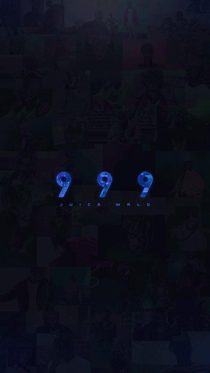 Numeri 999 blu Juice Wrld, 675x1200 Full HD Verticale, iPhone