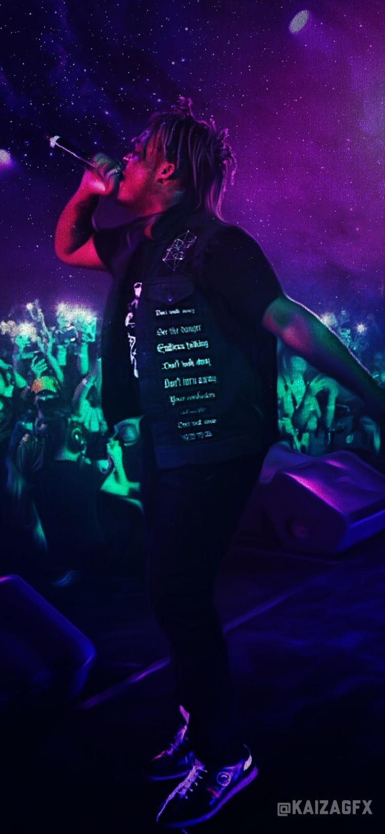 Juice Wrld concerto dal vivo, 750x1624 Full HD Verticale, Smartphone