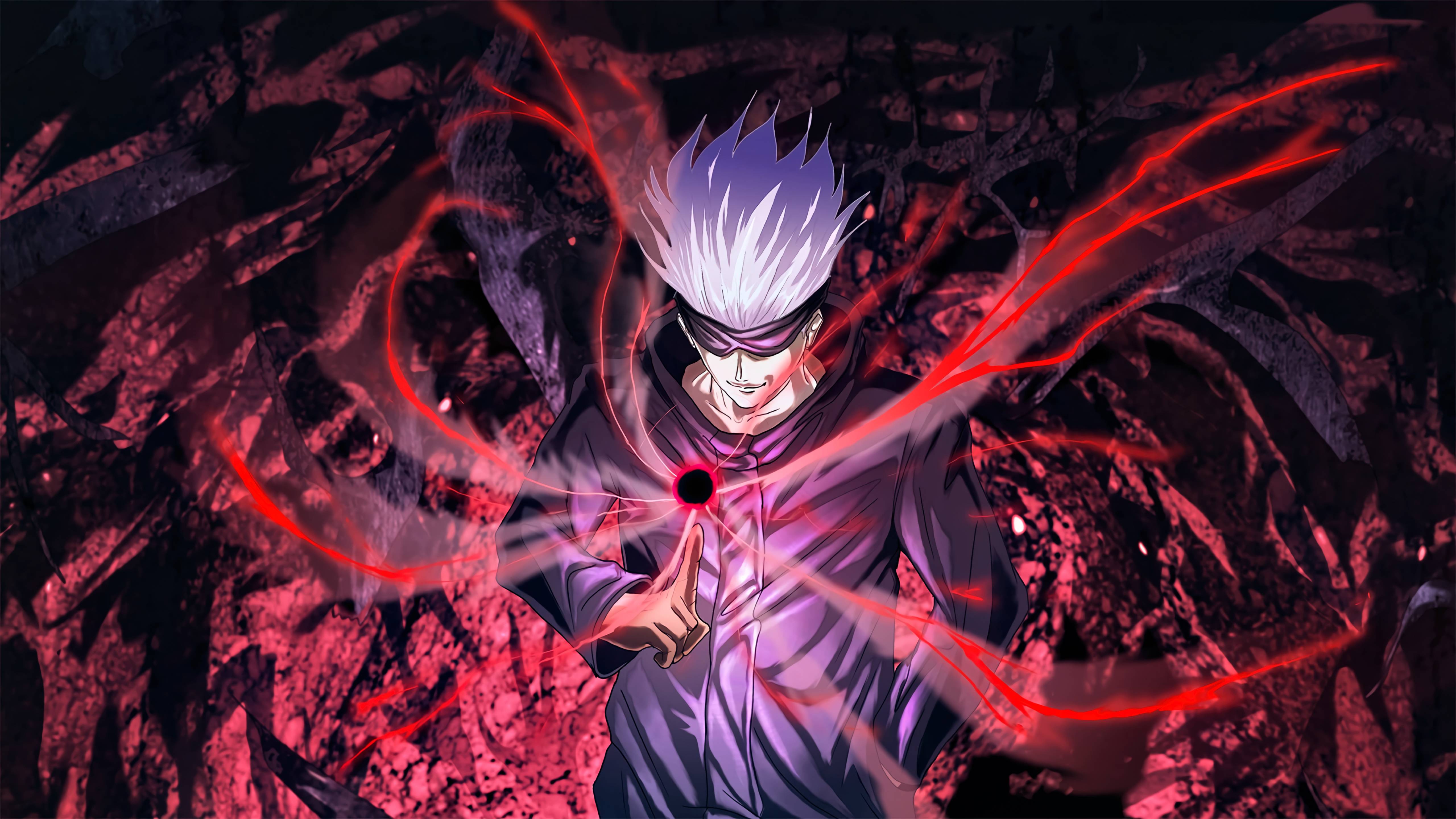 Satoru Gojo Jujutsu Kaisen, 5120x2880 4K, Smart TV 4K
