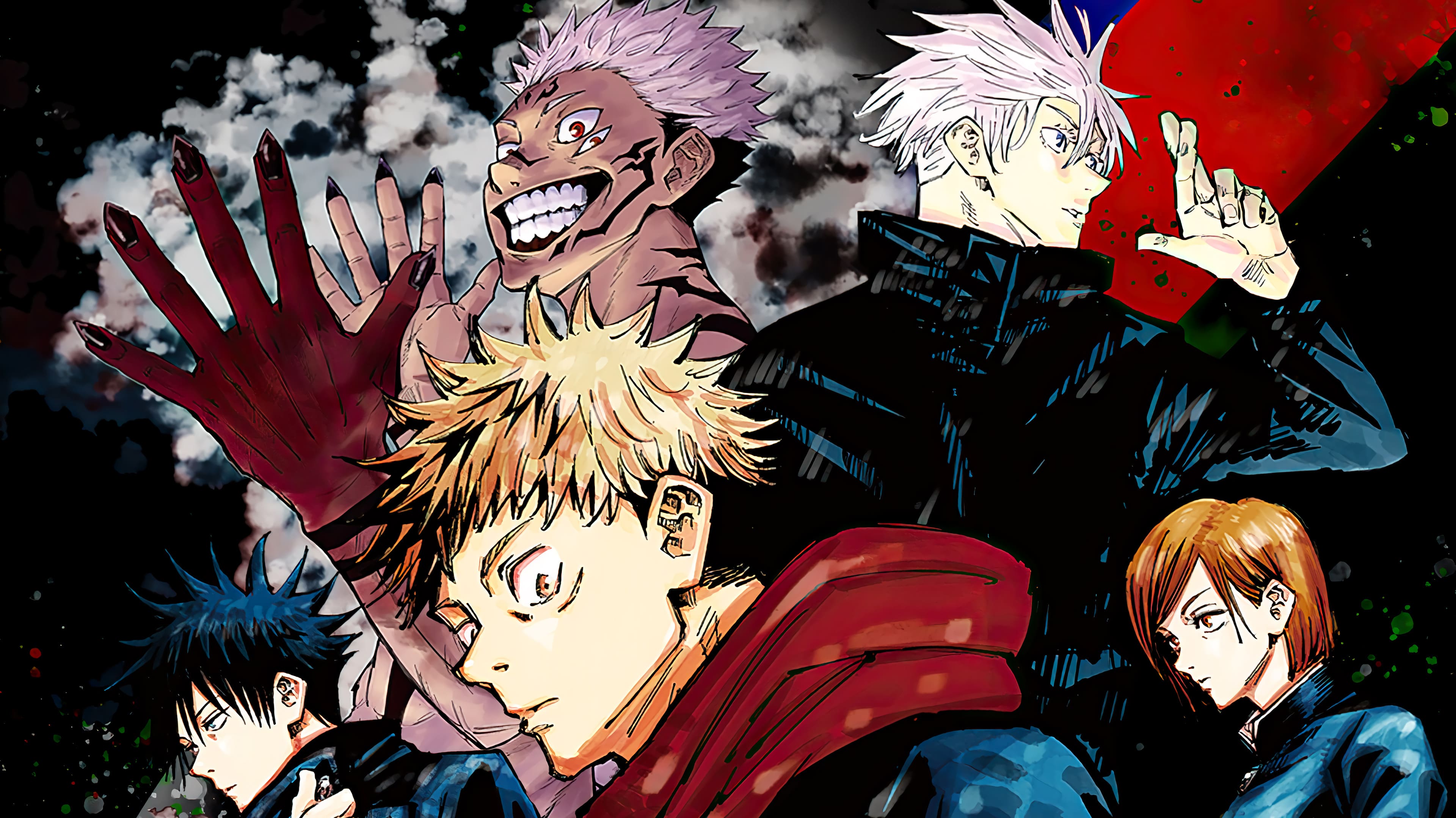 Jujutsu Kaisen personaggi anime, 3840x2160 Ultra HD, 4K TV
