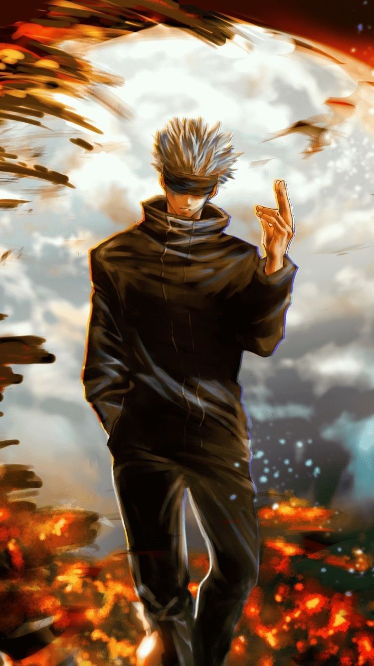 Gojo Satoru Jujutsu Kaisen, 750x1334 Full HD Verticale, iPhone