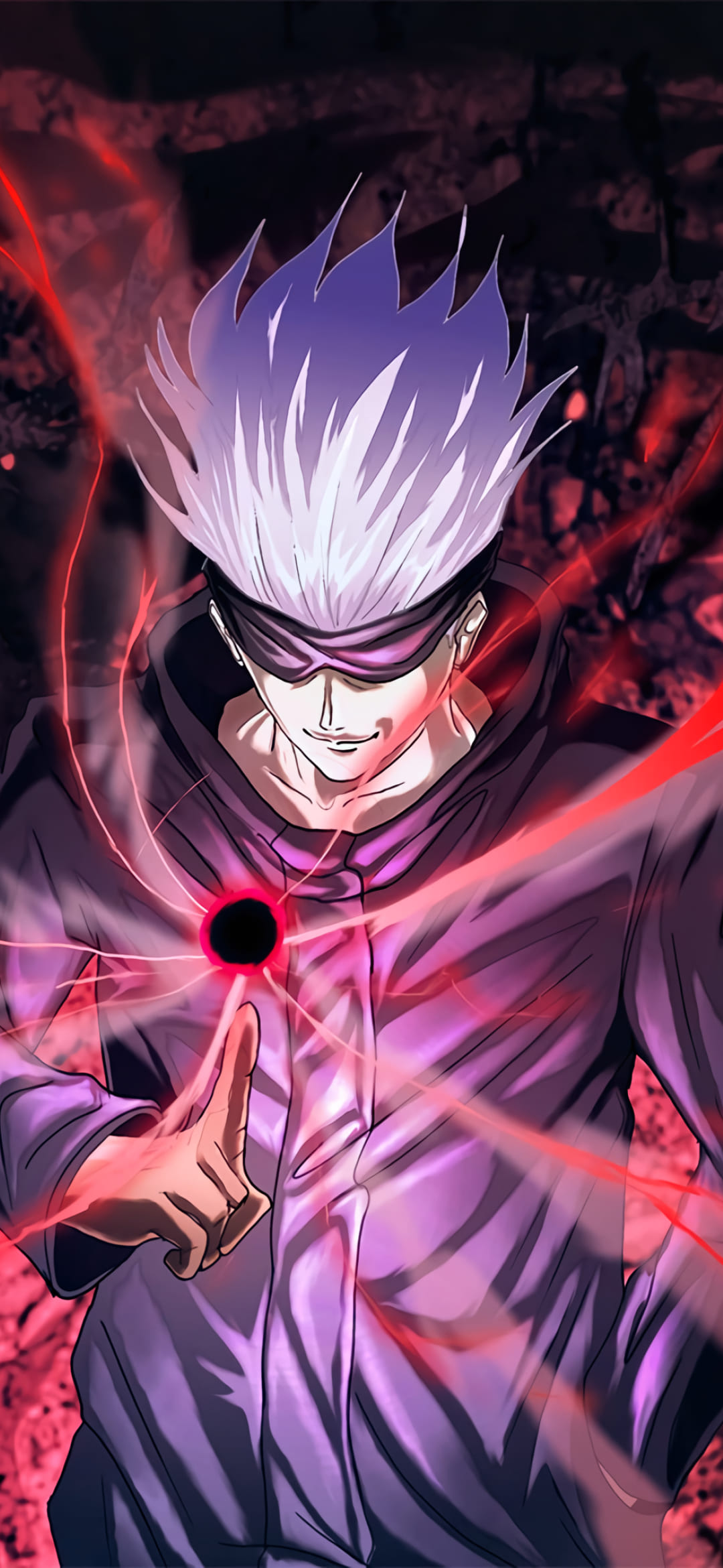 Gojo Satoru Jujutsu Kaisen, stregoni, 1080x2340 Full HD Verticale, iPhone