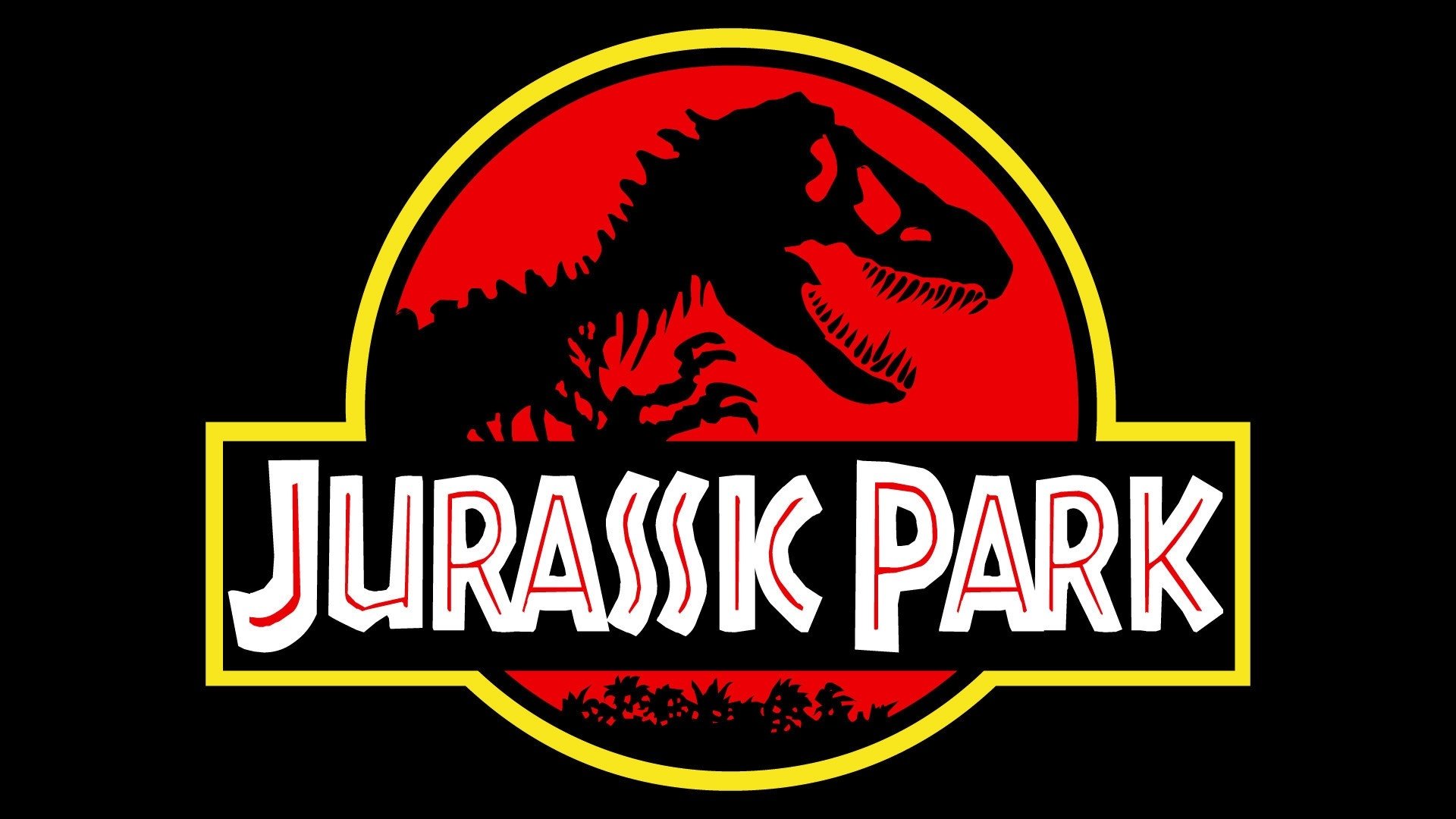 Logo Jurassic Park T-Rex, 1920x1080 Full HD 1080p, PC Desktop
