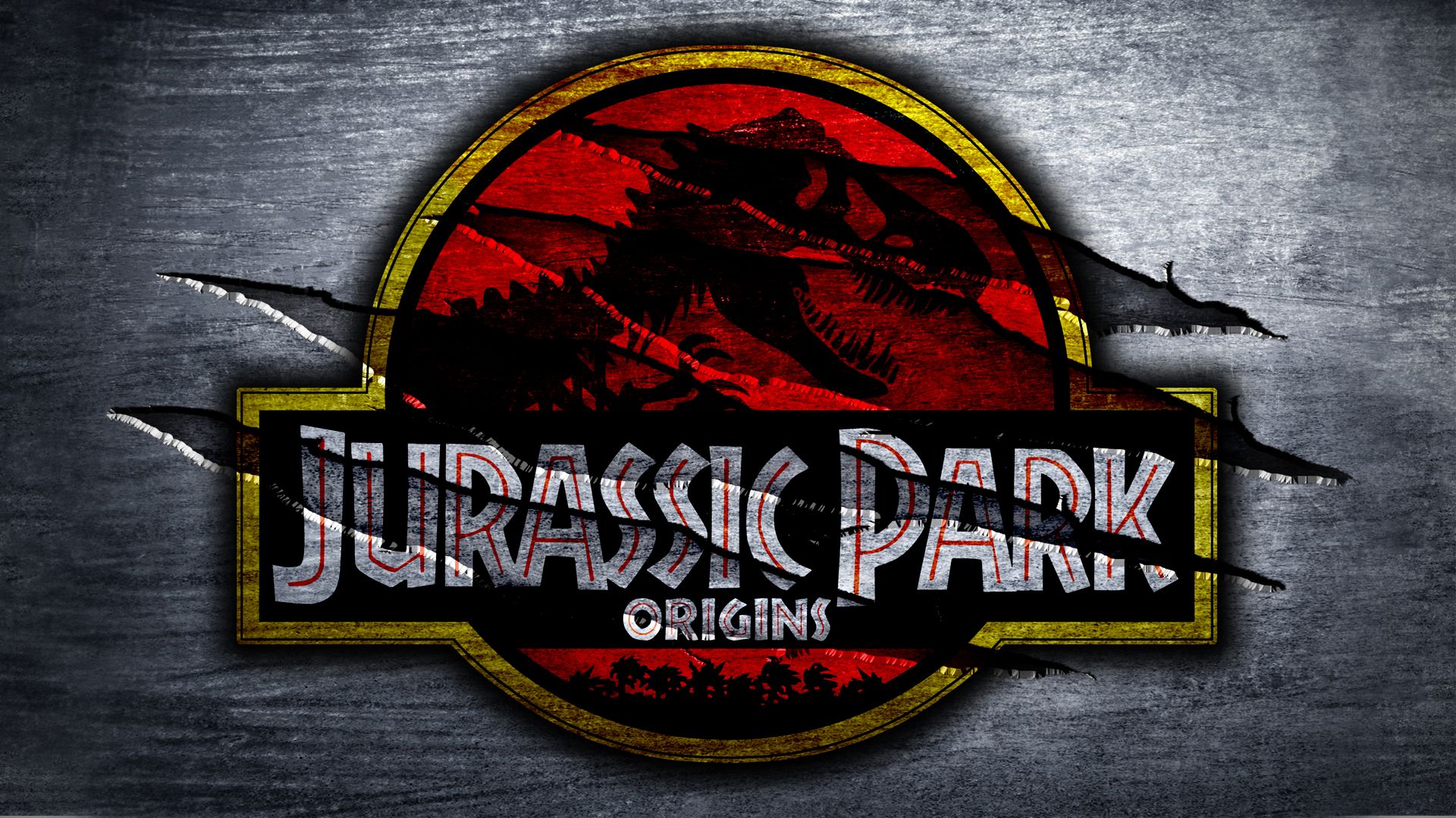 Logo Jurassic Park Origins, 1920x1080 Full HD 1080p, Desktop