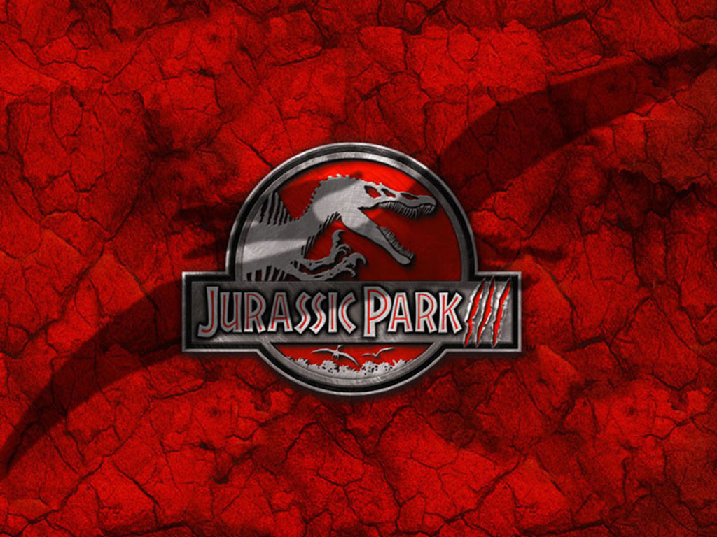 Logo Jurassic Park III rosso, 1024x768 HD, PC