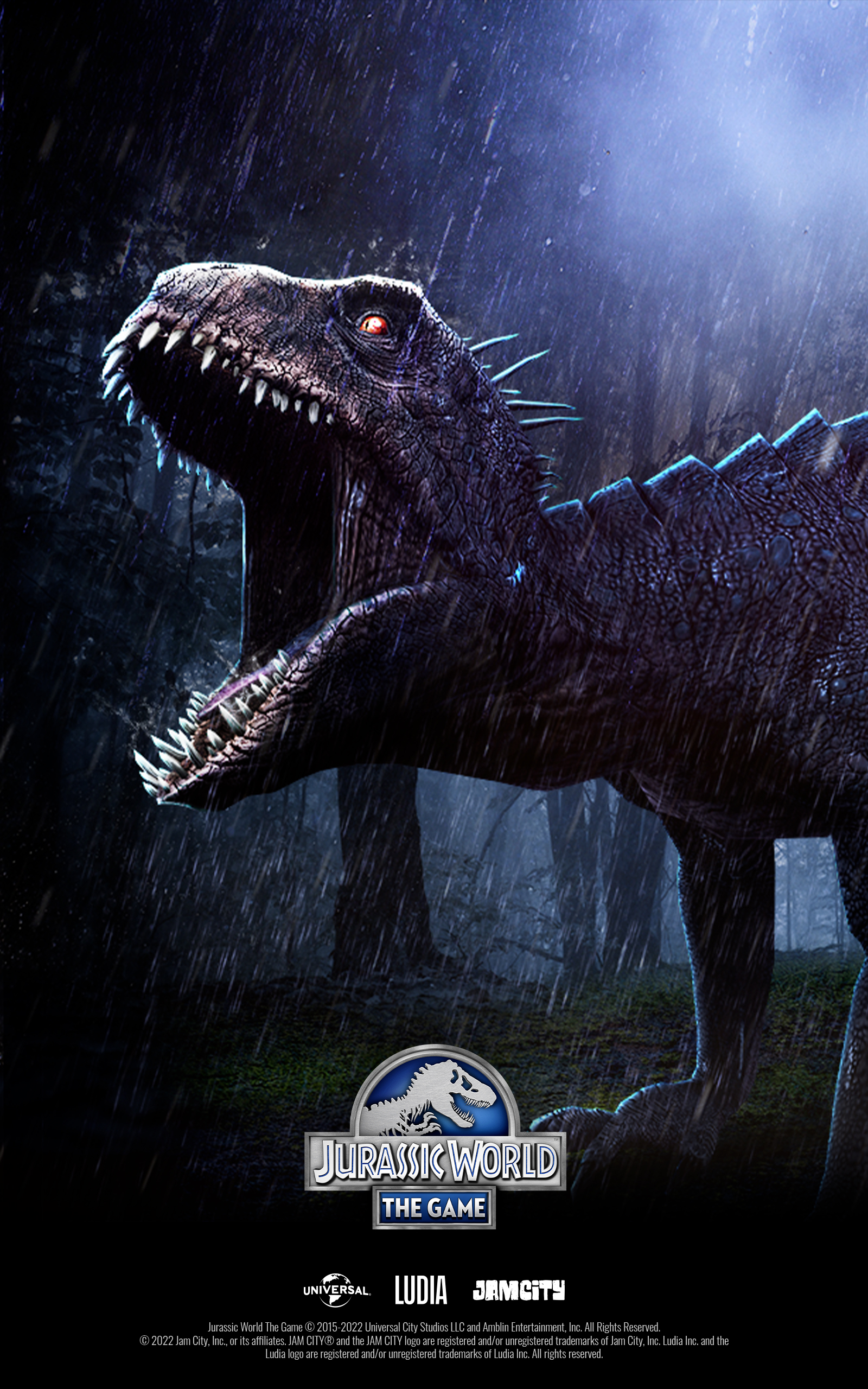 Dinosauro Jurassic World The Game, 1600x2560 Verticale, Telefono