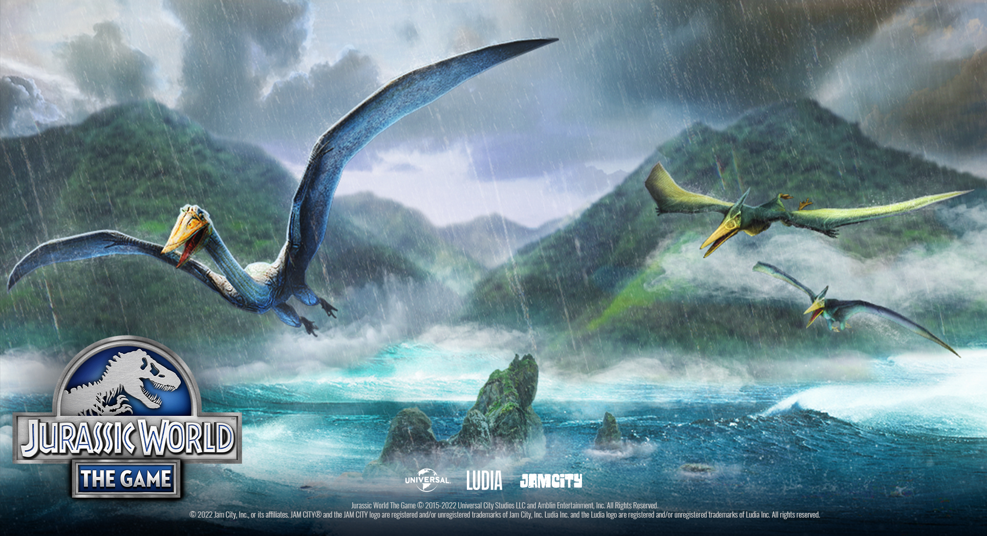 Pterosauri Jurassic World The Game, 1928x1048 Full HD 1080p, PC