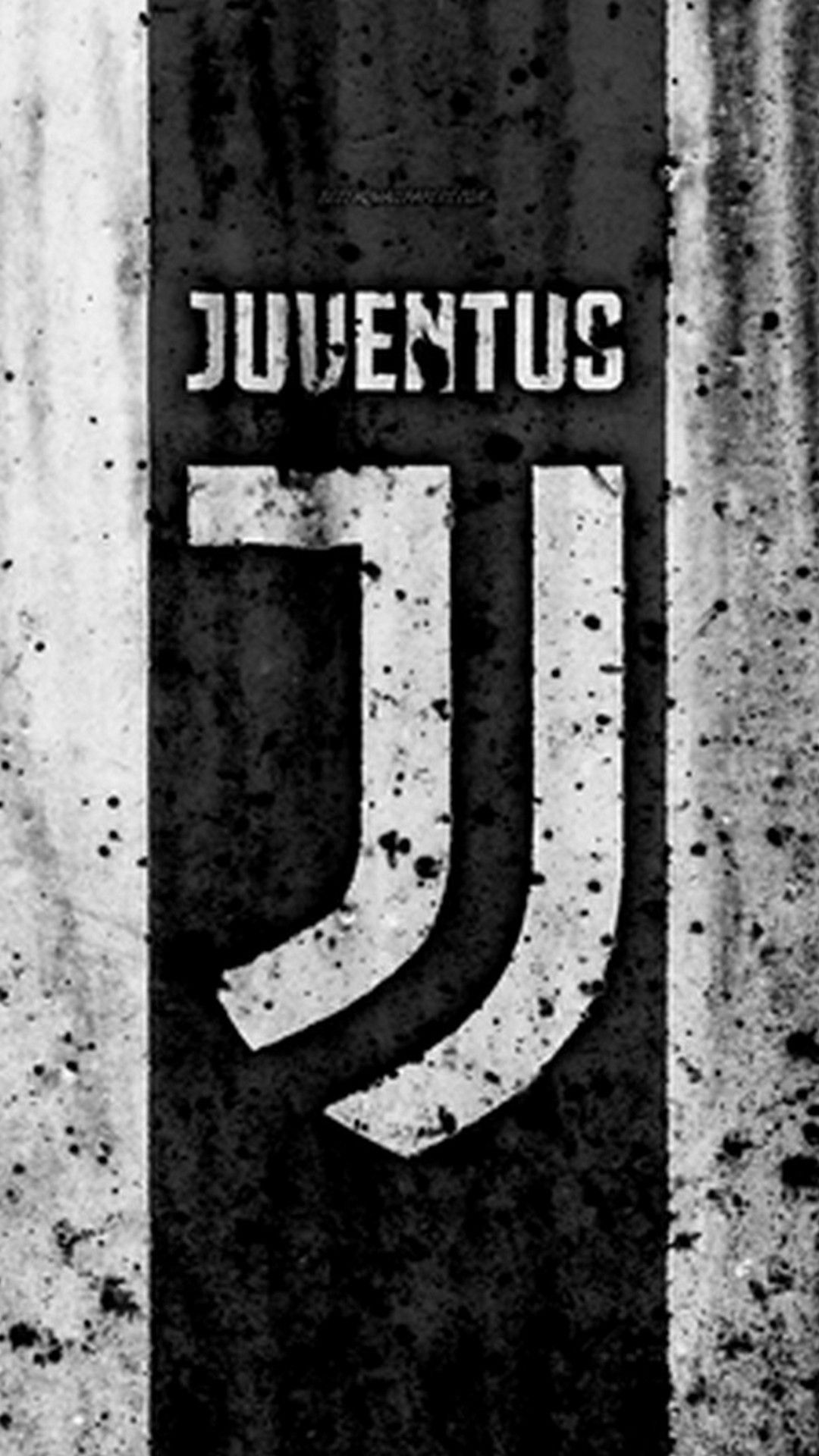 Logo Juventus bianco nero, 1080x1920 Verticale, iPhone Pro