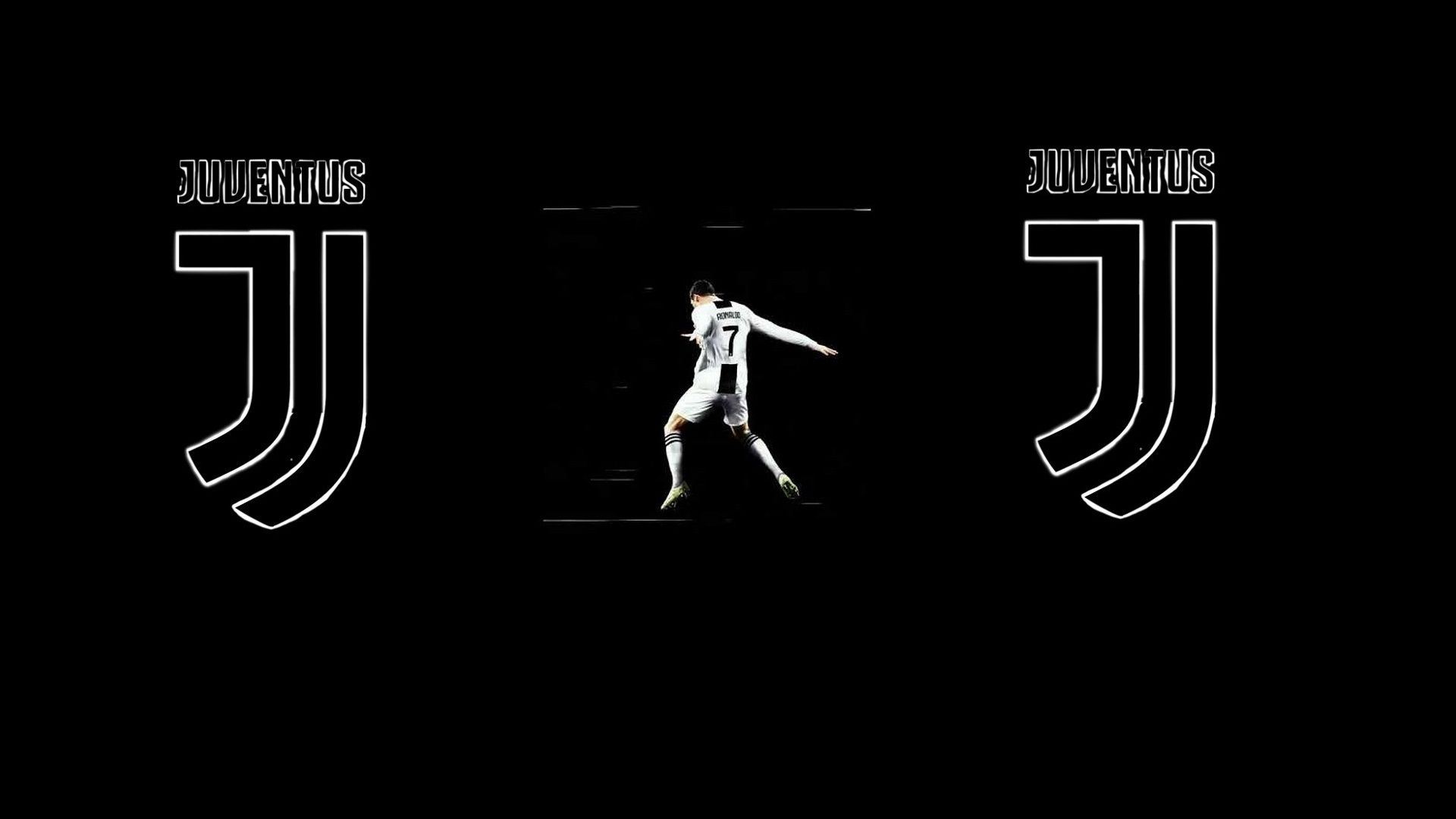 Logo Juventus e calciatore, 1920x1080 1080p, Laptop