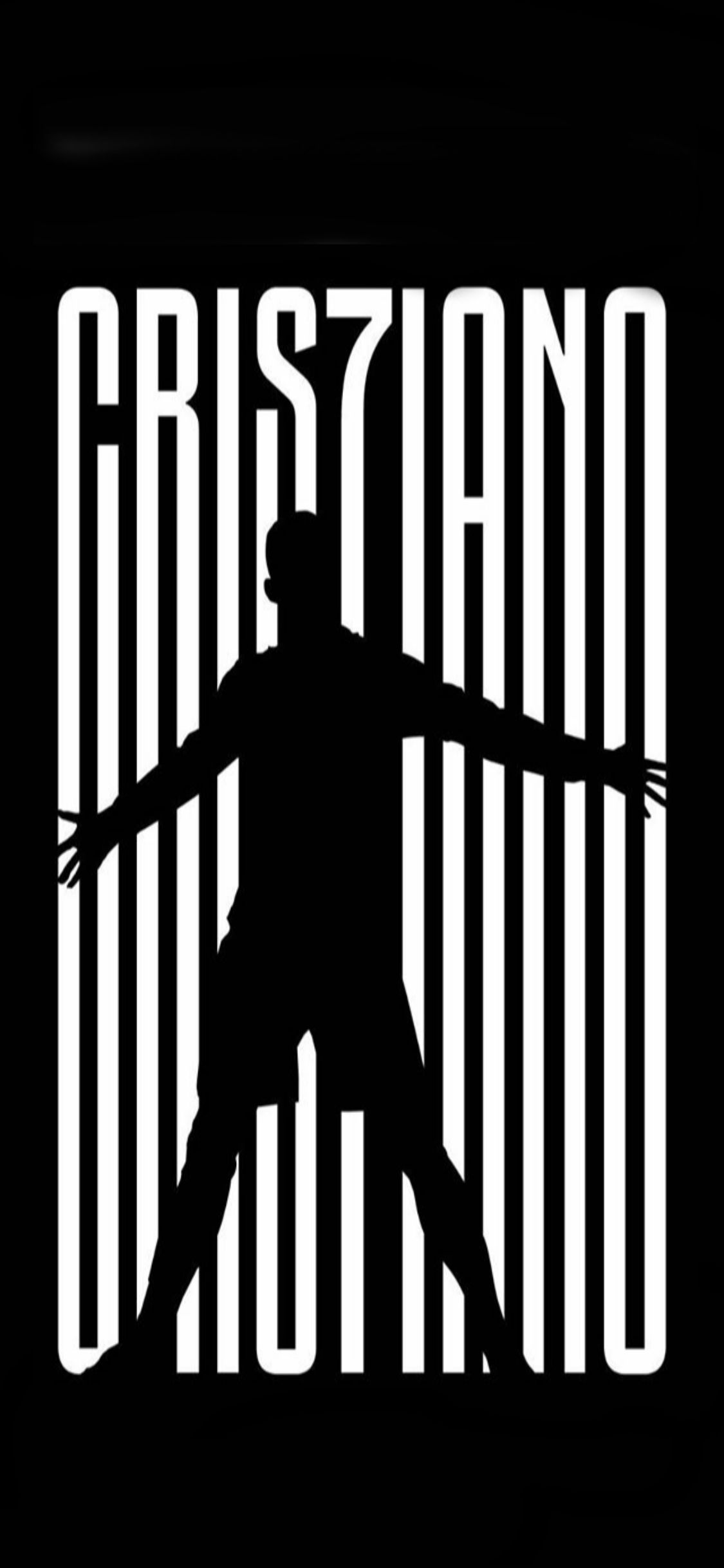 Cristiano Ronaldo logo Juventus, CR7, 1125x2436 Full HD Verticale, iPhone Plus