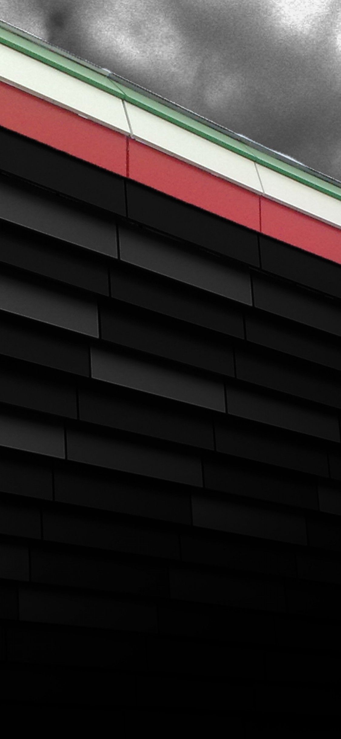 Facciata stadio bianconero rosso, 1125x2436 Full HD Verticale, iPhone Plus