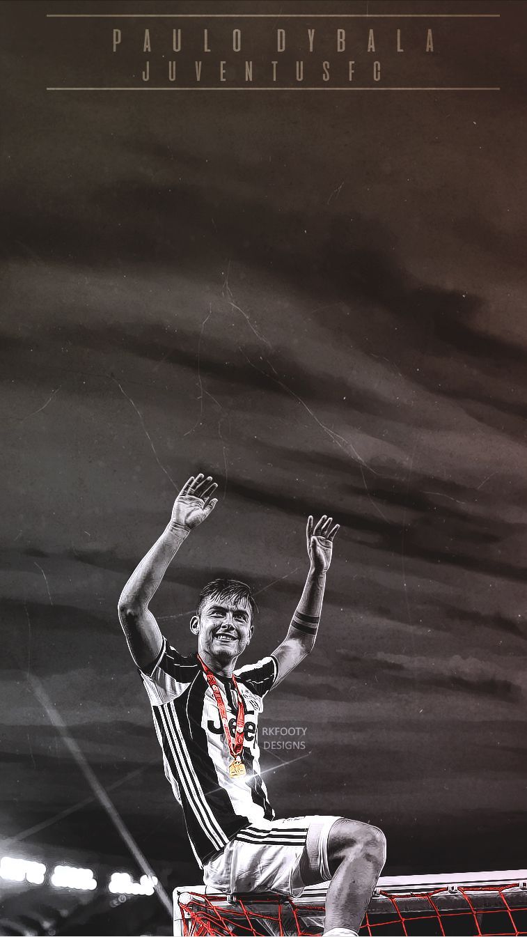 Paulo Dybala Juventus esultanza, 757x1345 Verticale, iPhone