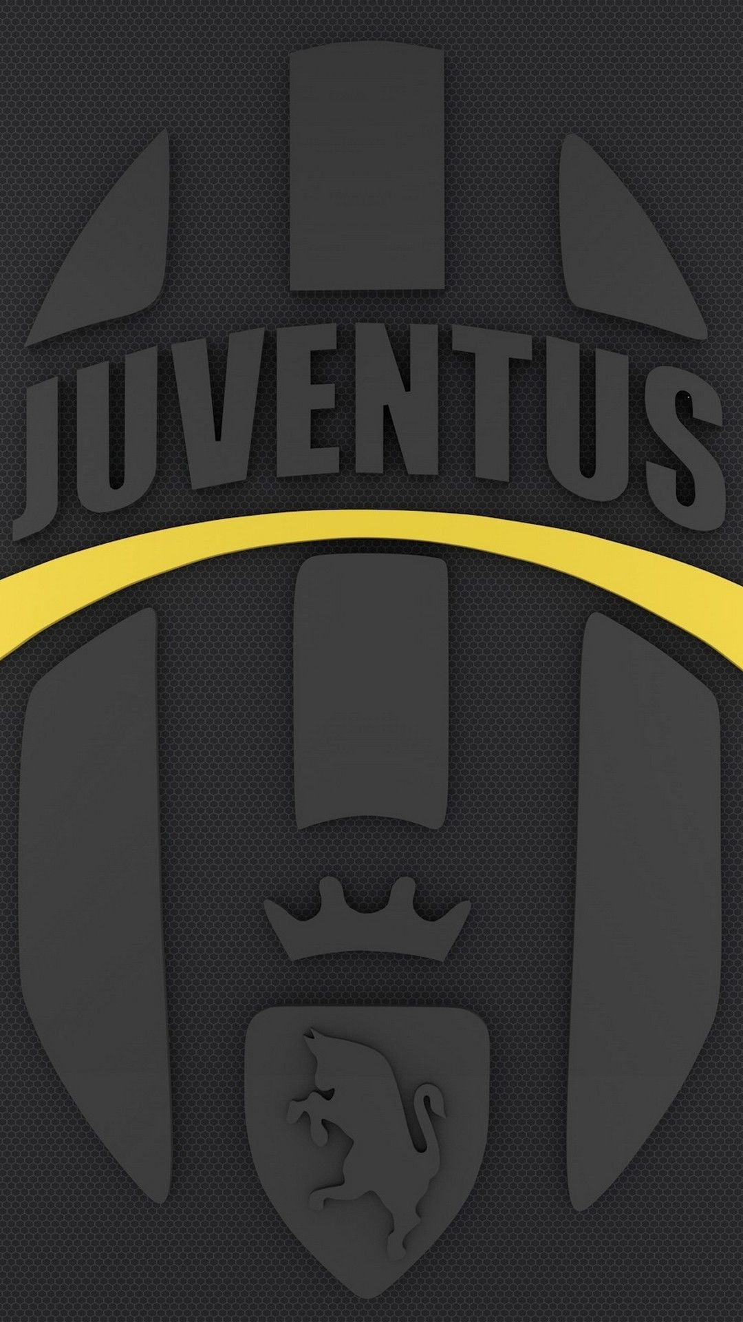 Logo Juventus scudetto nero, 1080x1920 Full HD Verticale, iPhone Pro Max