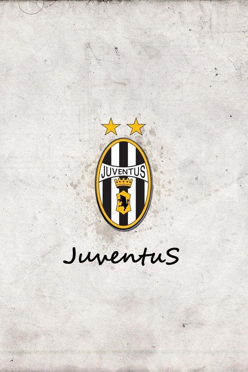 Logo Juventus stemma bianco, 800x1200 Verticale, iPhone Plus