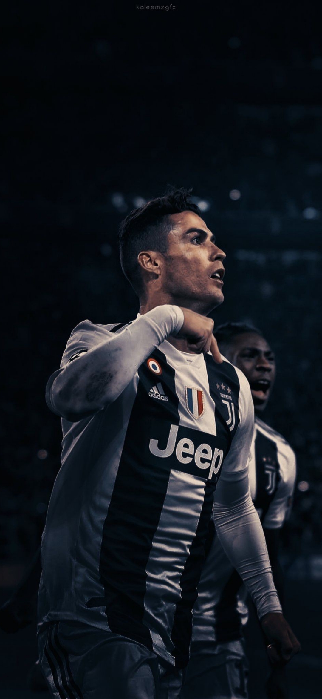 Cristiano Ronaldo maglia Juventus, 1080x2340 Full HD Verticale, iPhone