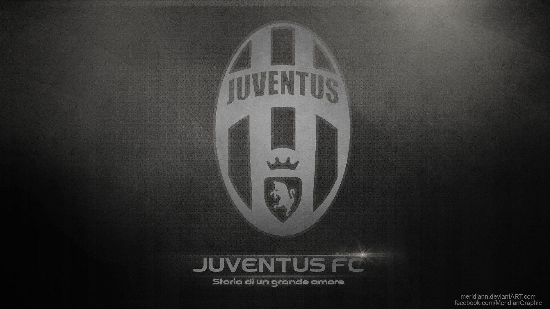 Logo Juventus FC bianco nero, 1920x1080 Full HD 1080p, Desktop