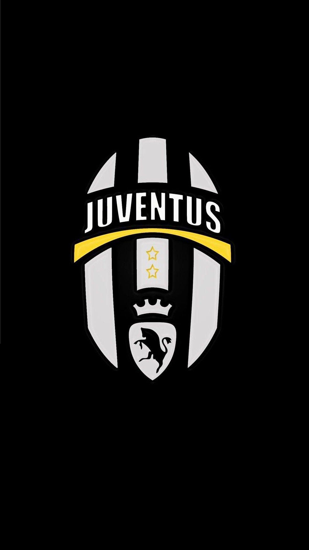 Logo Juventus stemma nero, 1080x1920 Verticale, Telefono