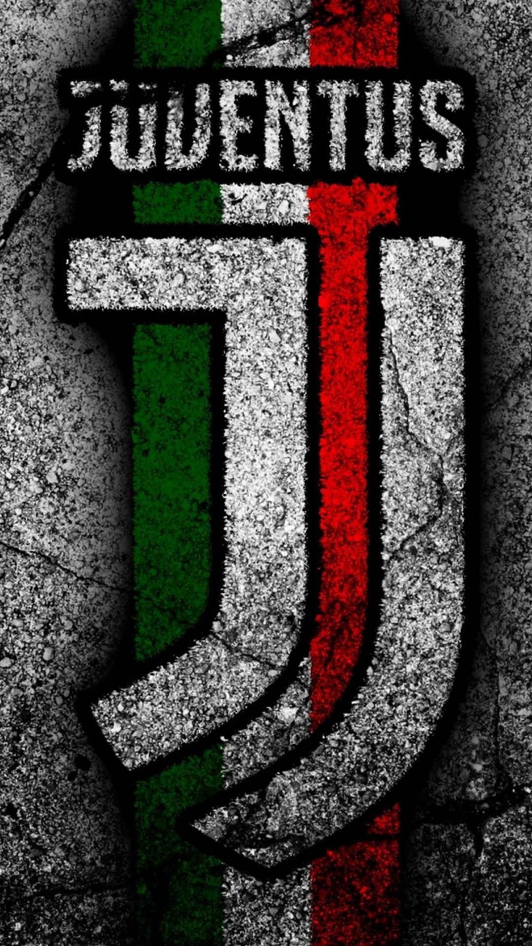 Logo Juventus texture grunge, 1080x1920 Verticale, Mobile