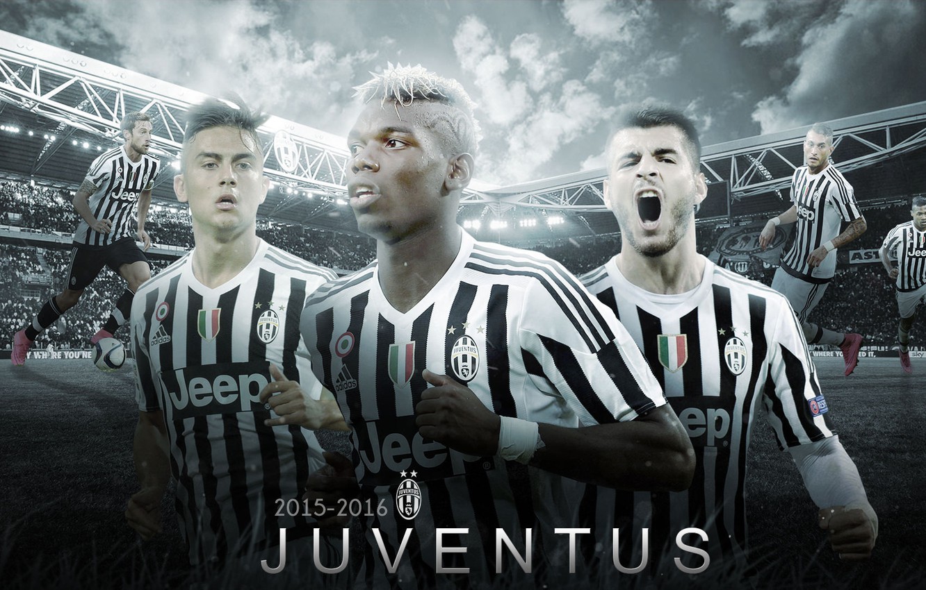 Giocatori Juventus FC 2015-2016, 1332x850 720p, PC