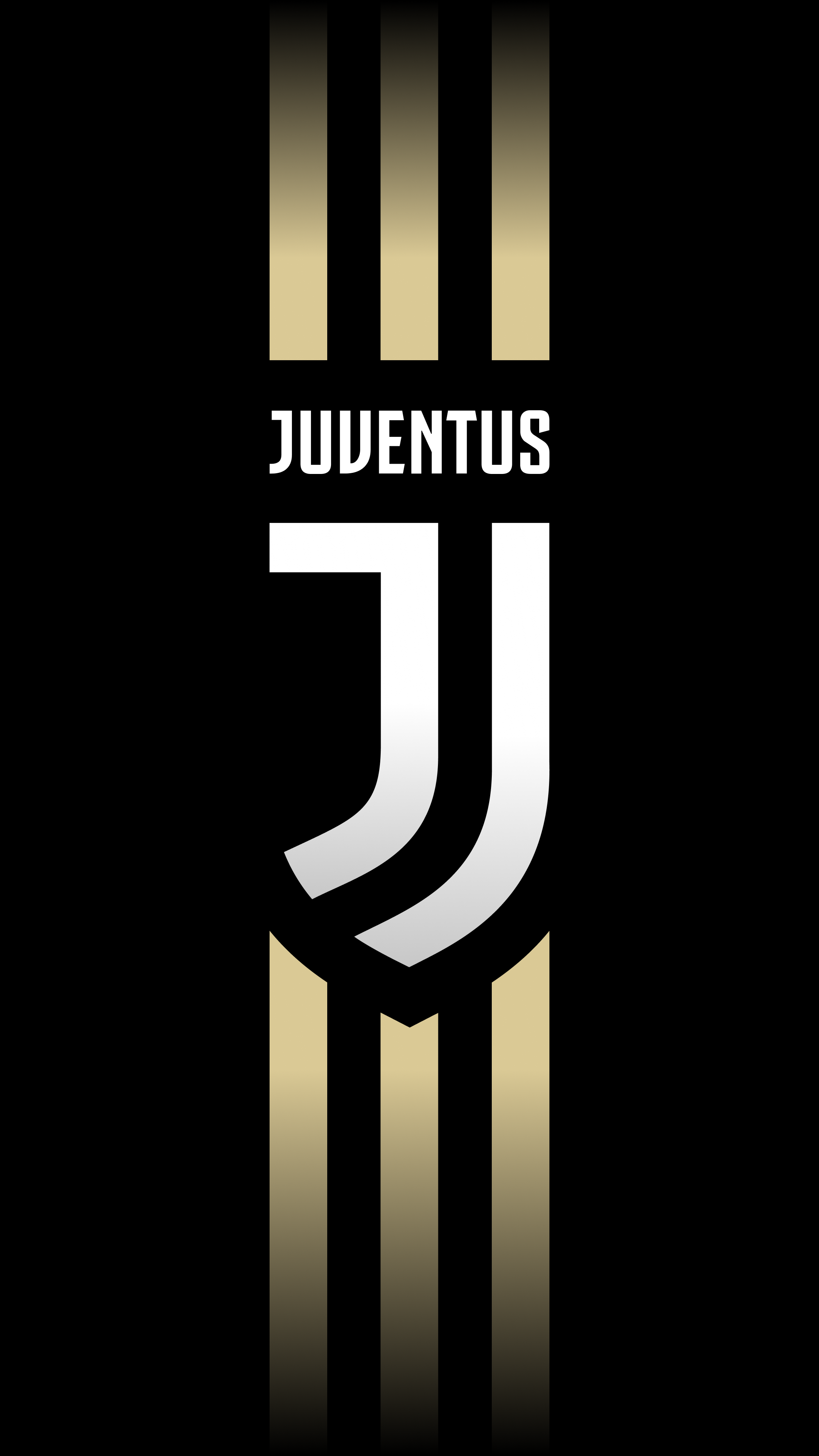 Logo Juventus righe dorate, 2160x3840 Full HD Verticale, Google Pixel