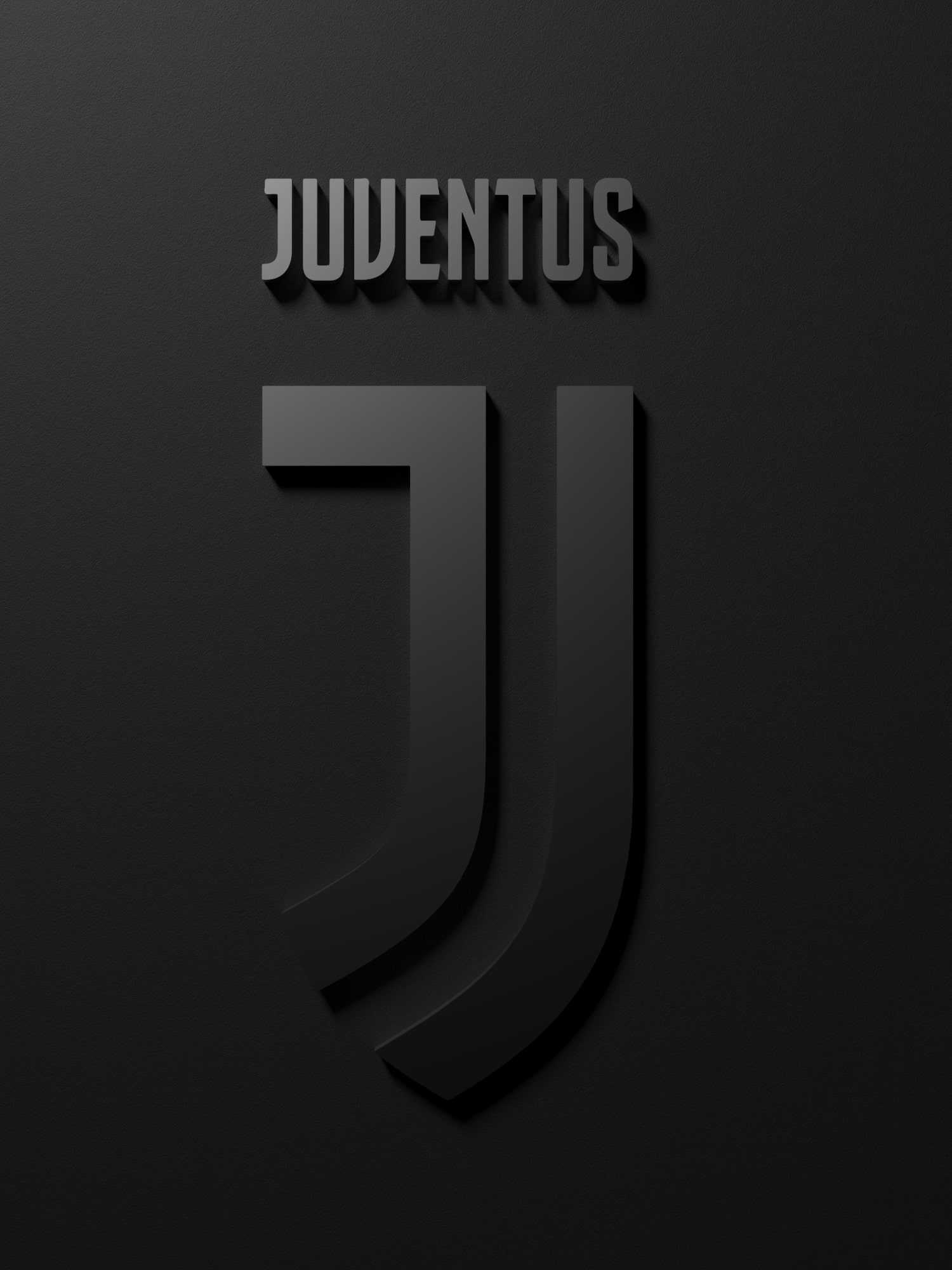 Logo Juventus nero, Torino, 1500x2000 Full HD Verticale, Smartphone
