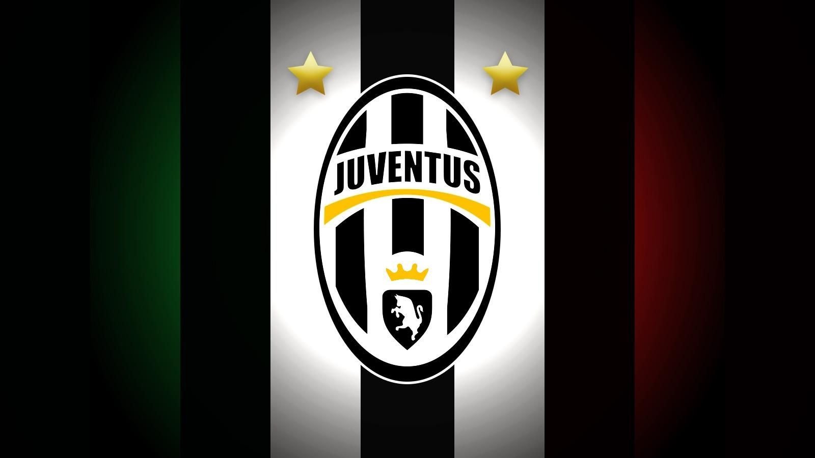 Logo Juventus stemma bianconero, 1600x900 HD Ready, iMac