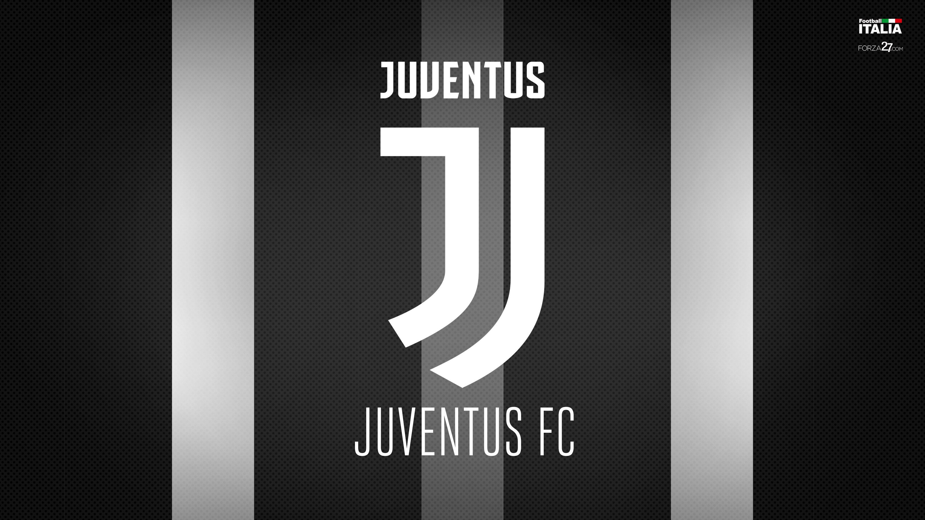 Logo Juventus FC bianconero, 3200x1800 2K+, Monitor Gaming