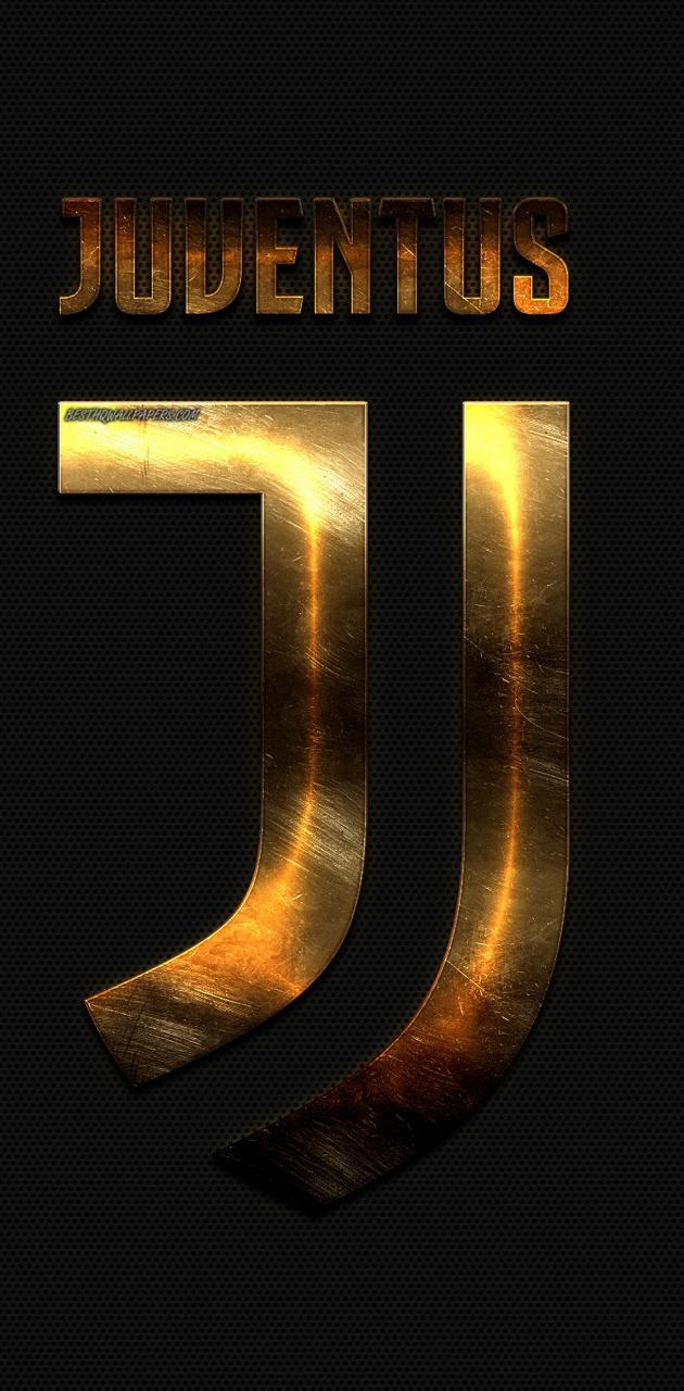 Logo Juventus dorato, 630x1280 Full HD Verticale, Smartphone