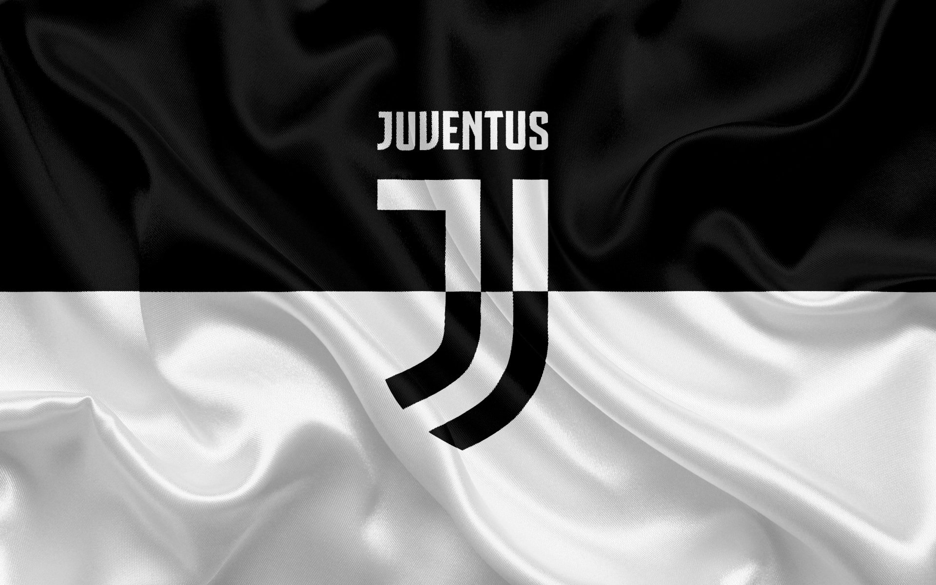 Logo Juventus bandiera bianconera, Serie A, 1920x1200 Full HD+ WUXGA, Desktop
