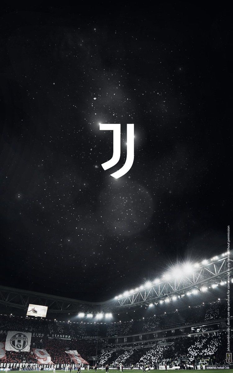 Logo Juventus stadio notturno, 750x1200 Verticale, Telefono