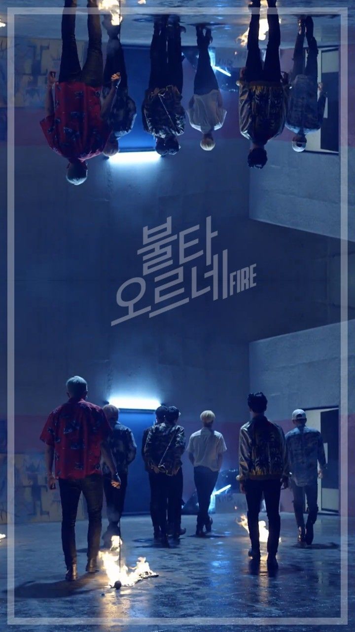 BTS gruppo scena Fire, 720x1280 Full HD Verticale, Smartphone