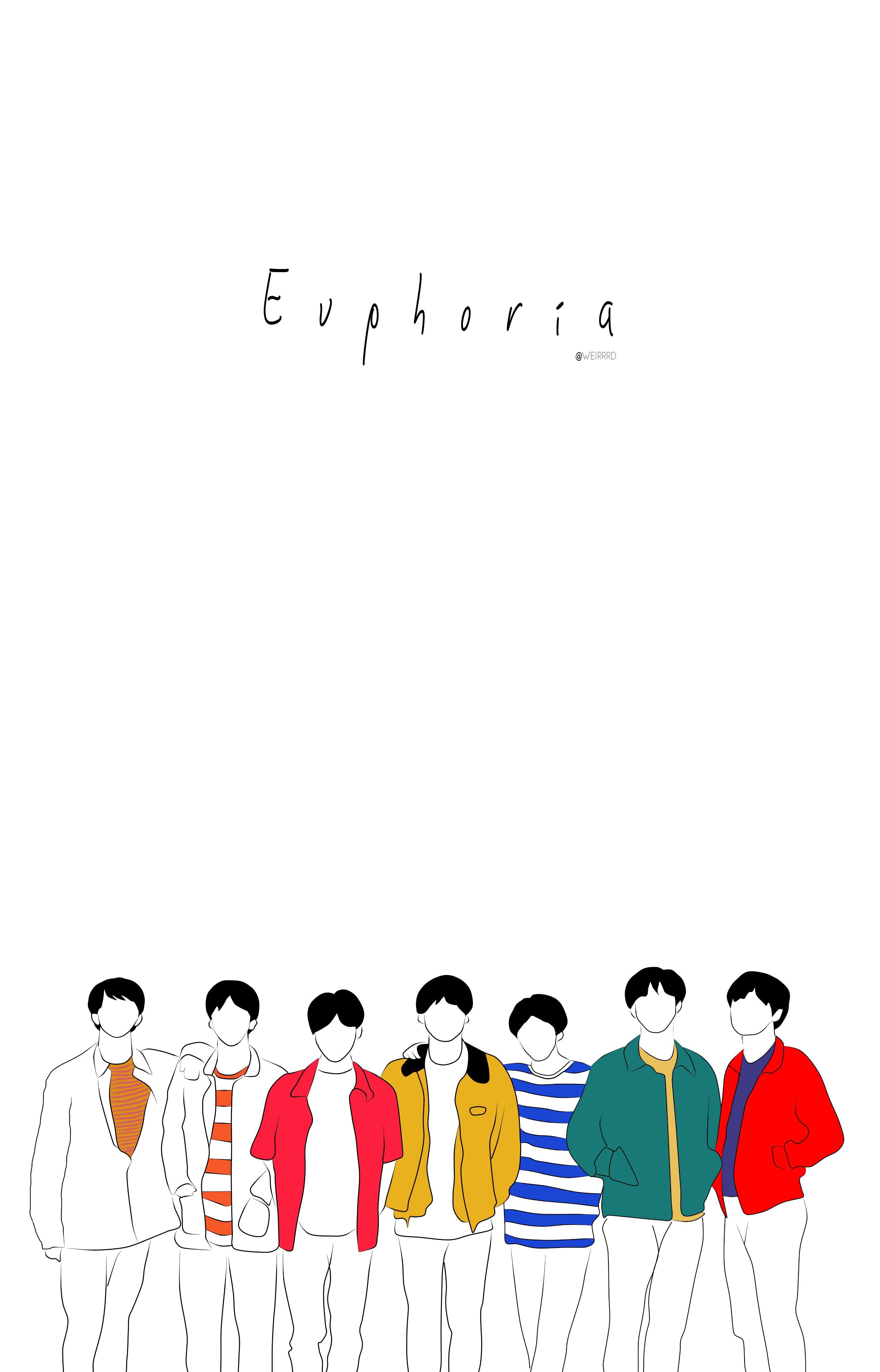 BTS gruppo illustrazione minimalista, 3148x4911 Verticale, Android