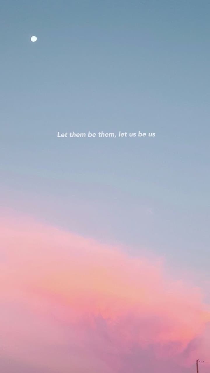 Cielo tramonto luna testo, 720x1280 Verticale, Telefono