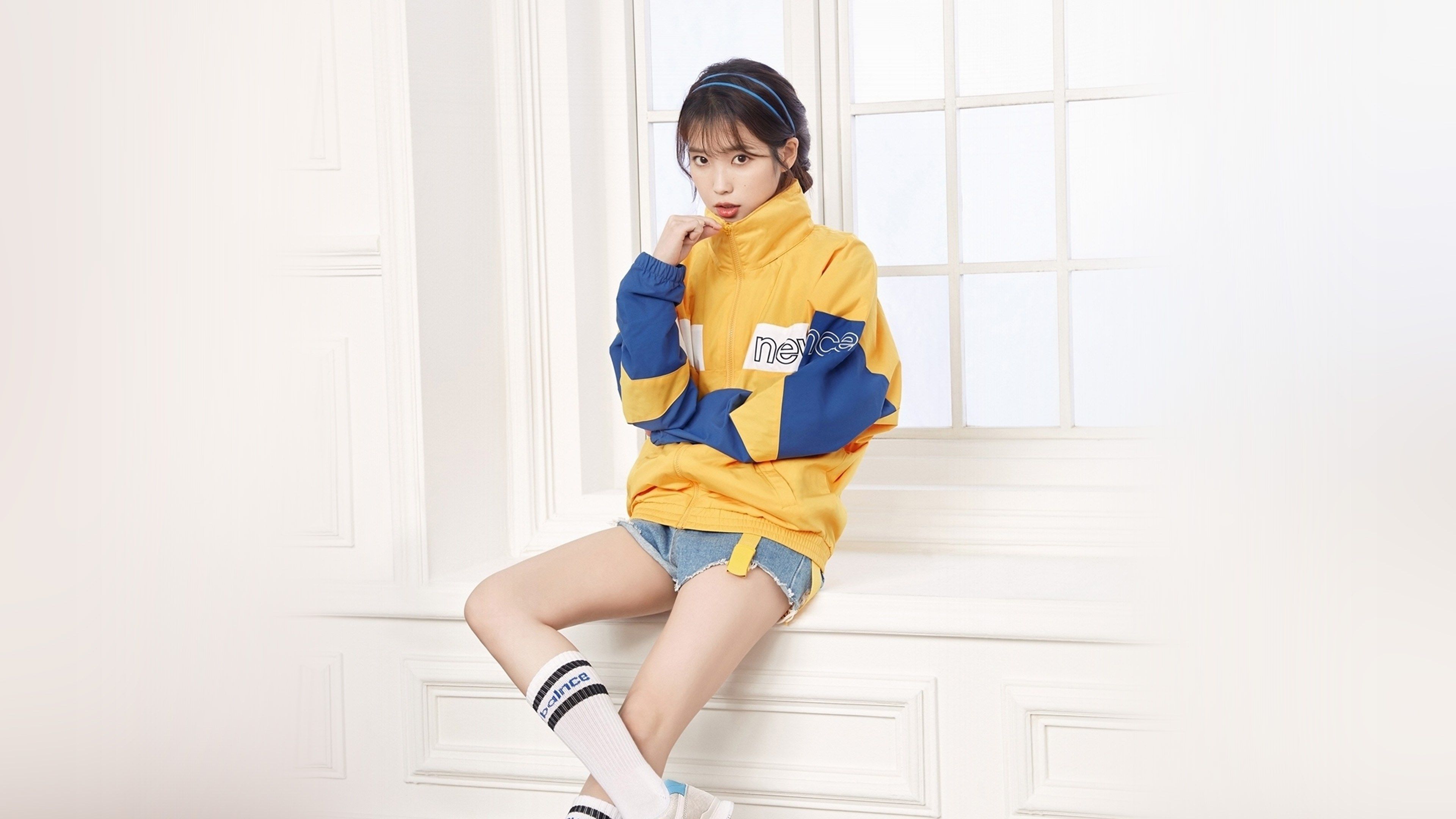 Idol k-pop giacca gialla, 3840x2160 Ultra HD, HP Laptop