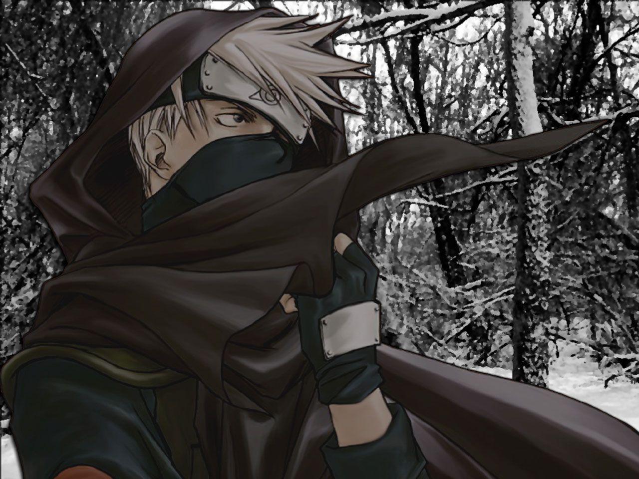 Kakashi Hatake Naruto anime, 1200x680 HD, Laptop