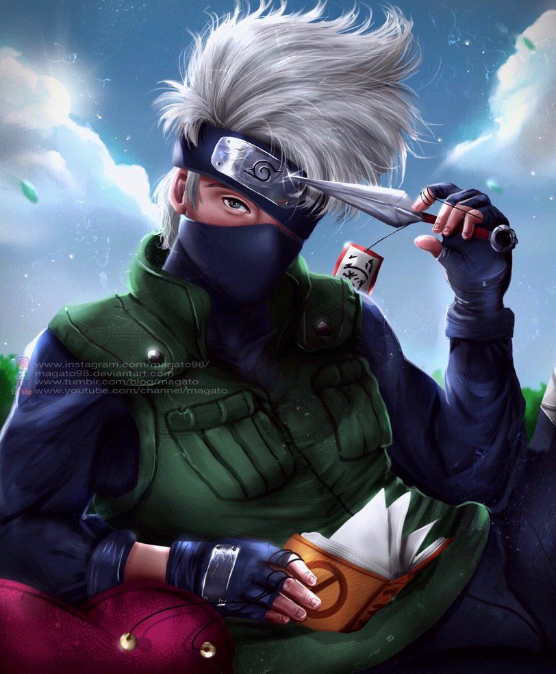Kakashi Chidori Naruto, 1024x1024 HD, PC