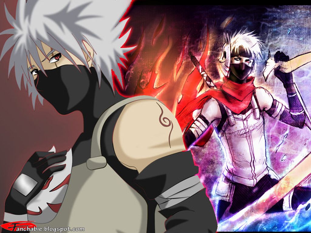 Kakashi ANBU maschera Naruto, 1024x768 HD, PC