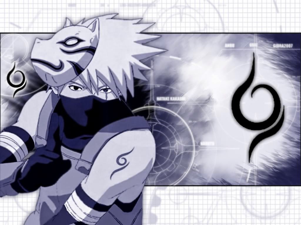 Kakashi ANBU maschera Naruto, 1024x768 HD, Desktop