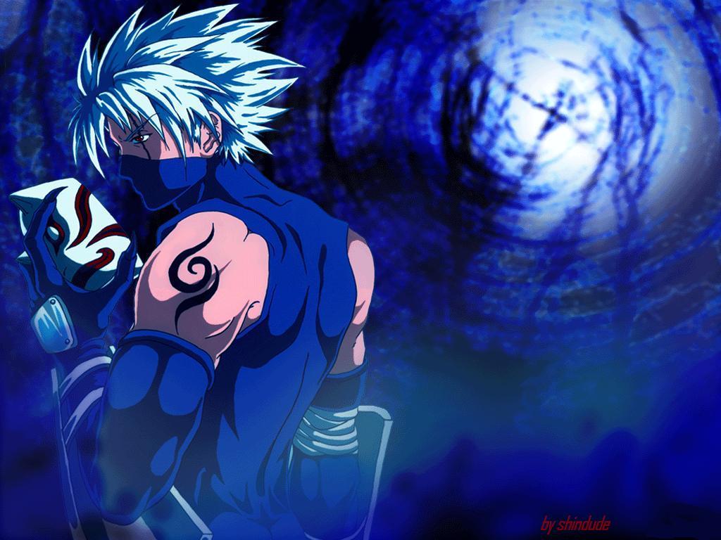 Kakashi ANBU maschera Naruto, 1024x768 HD, iMac