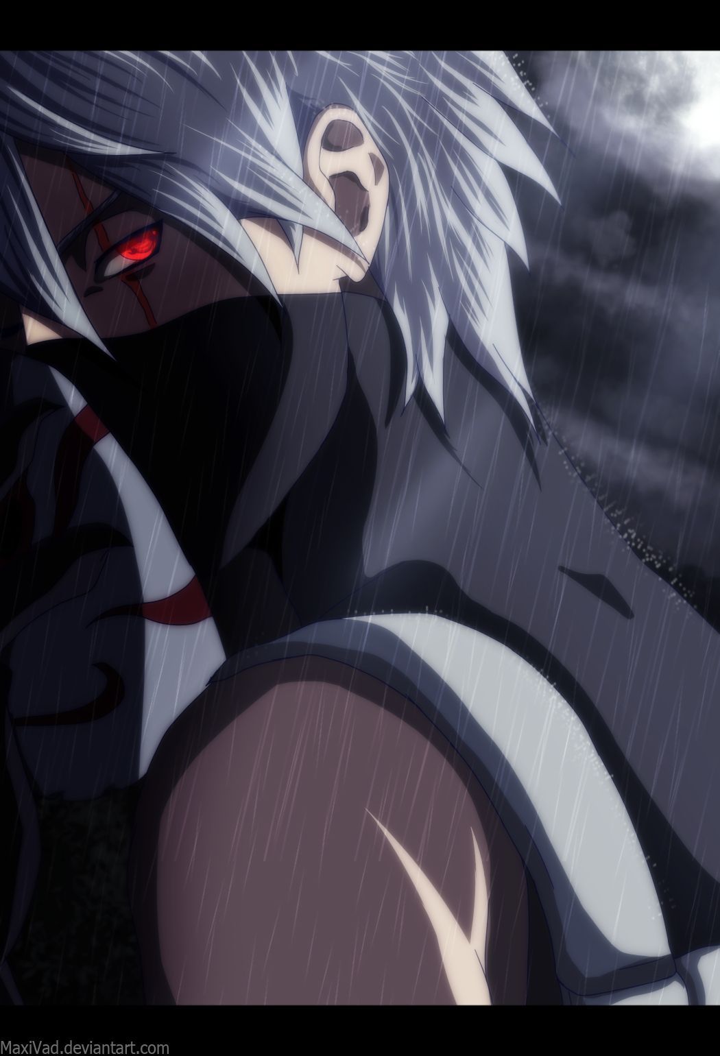 Kakashi ANBU maschera Naruto, Konoha, 1050x1540 Full HD Verticale, iPhone